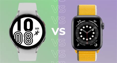 android smartwatch vs apple watch|samsung version of apple watch.